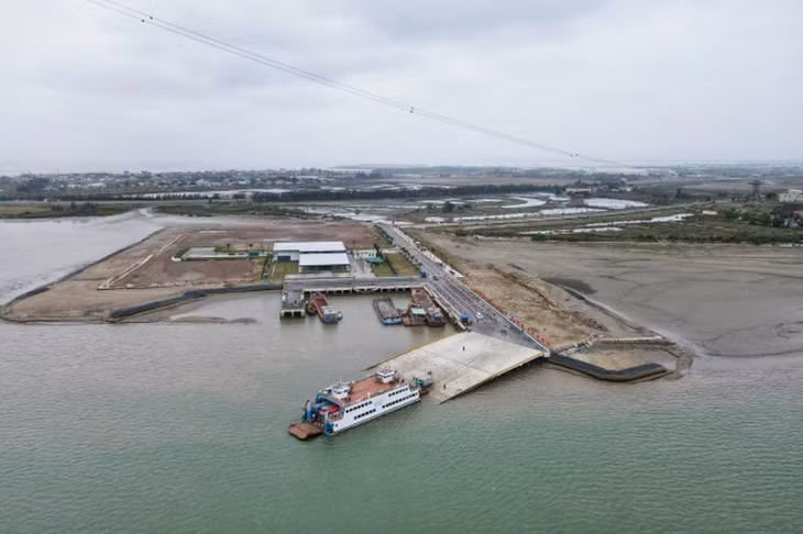 Bến phà Đồng Bài được tiếp tục mở rộng