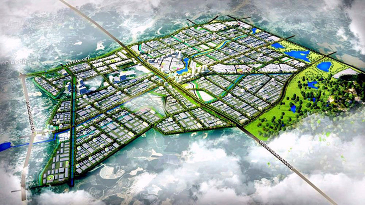 Phối cảnh Khu công nghiệp VSIP Quảng Ngãi II