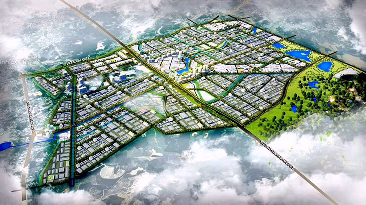 Phối cảnh Khu công nghiệp VSIP Quảng Ngãi II