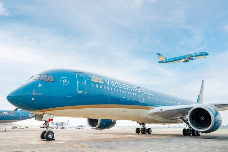 Giai đoạn đầu, Vietnam Airlines khai thác 2 chuyến mỗi tuần vào thứ Ba và thứ Năm
