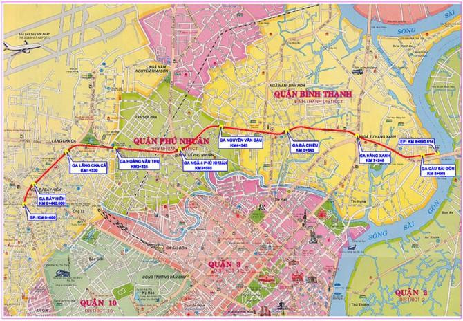 Metro số 5 giai đoạn 2 được nghiên cứu để tư nhân đầu tư