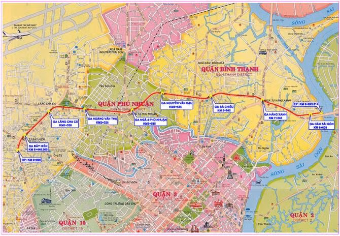 Metro số 5 giai đoạn 2 được nghiên cứu để tư nhân đầu tư