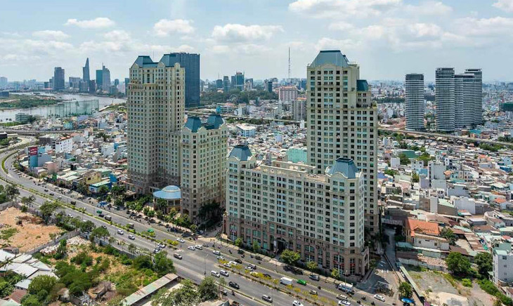 The Manor, một trong những dự án đầu tiên phát triển loại hình căn hộ officetel tại quận Bình Thạnh, TP.HCM