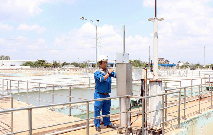 Nhà máy Nước Tân Hiệp được bảo dưỡng