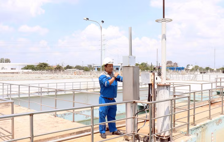 Nhà máy Nước Tân Hiệp được bảo dưỡng