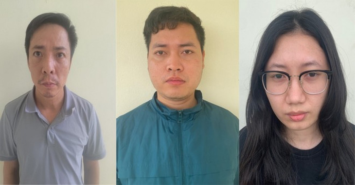 Các bị can trong vụ việc