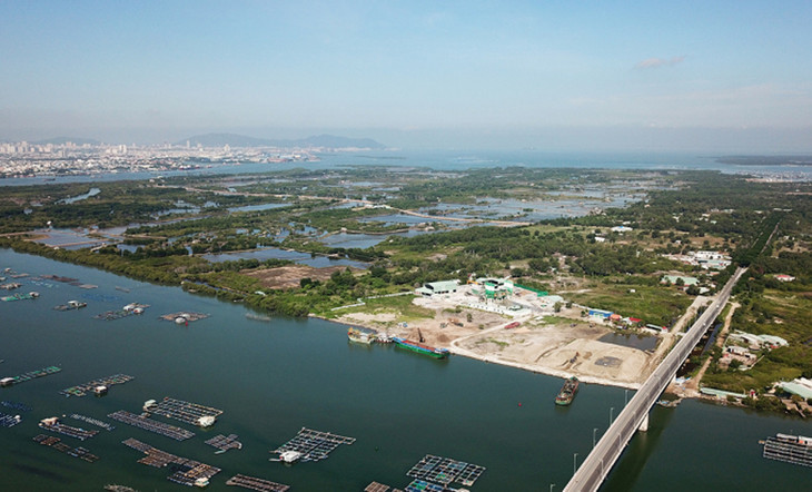 Đảo Gò Găng, xã Long Sơn, nơi dự kiến xây sân bay thay thế sân bay Vũng Tàu.