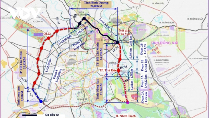 Bản đồ đường Vành đai 3 Bản đồ đường Vành đai 3