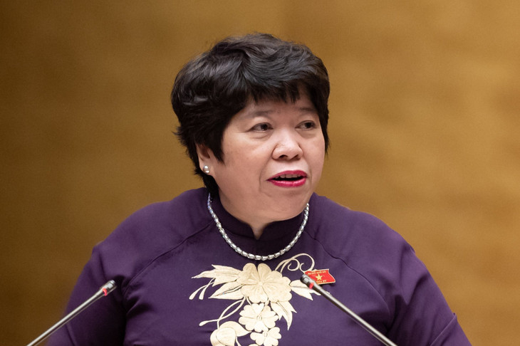 Bà Nguyễn Thuý Anh - Chủ nhiệm Ủy ban Xã hội của Quốc hội, Phó Trưởng Đoàn giám sát của Quốc hội