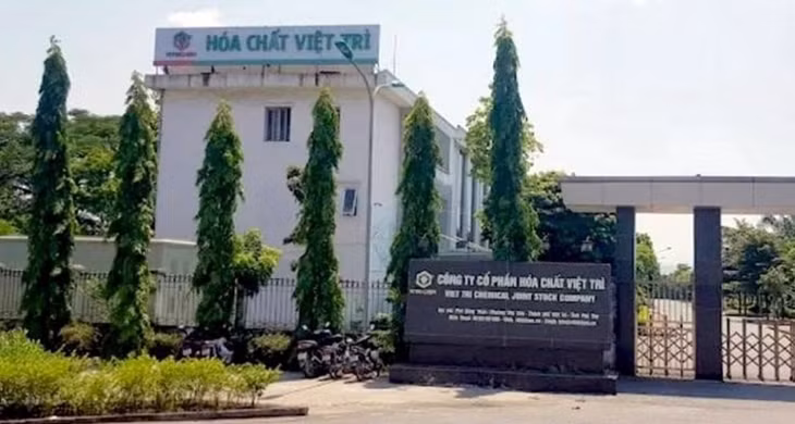 Trụ sở Công ty CP Hóa chất Việt Trì