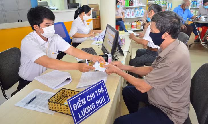 1,9 triệu người hưởng lương hưu 3 - 7 triệu đồng mỗi tháng