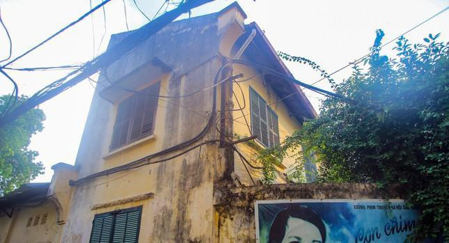 Nhiều hạng mục công trình tại lô đất số 4 Thụy Khê được xây dựng theo phong cách kiến trúc cũ.