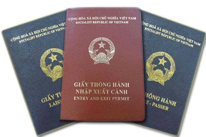 Mẫu giấy thông hành (Ảnh minh họa)