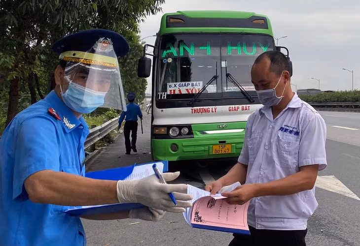 Hà Nội dừng xe khách đi 14 tỉnh, thành từ ngày 8/7