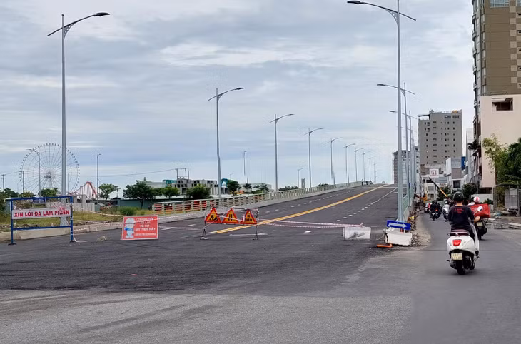 Cầu vượt đường 2 Tháng 9 tại nút giao thông cầu Trần Thị Lý sẽ được mở, thông xe từ ngày 14/7