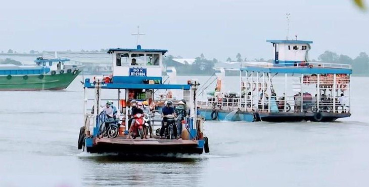 Cần Thơ tạm dừng nhiều bến đò trên sông Hậu từ 0 giờ ngày 4/7
