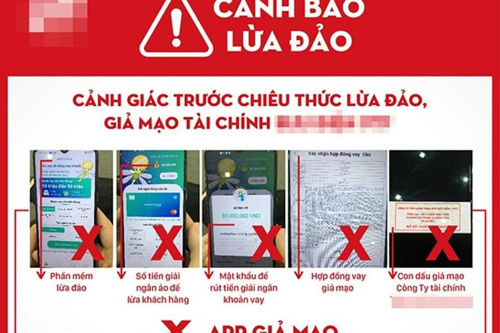 Cảnh báo xuất hiện tình trạng mạo danh công ty tài chính, lừa đảo chuyển tiền