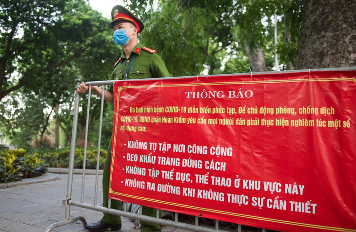 Hà Nội dừng hoạt động thể thao ngoài trời từ 18h ngày 8/7