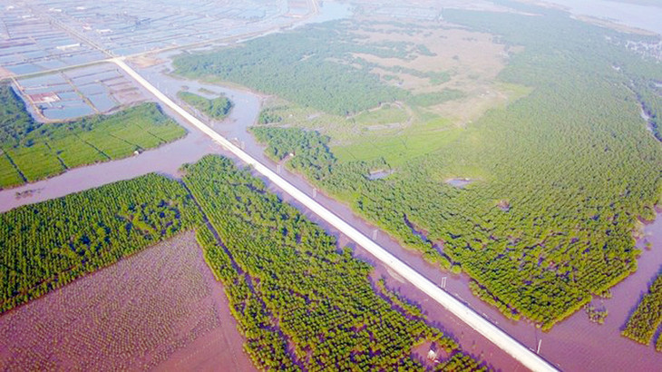 Vị trí khảo sát đầu tư Dự án Tổ hợp lọc dầu Kim Sơn tại vùng ven biển và khu vực biển huyện Kim Sơn với quy mô 2.500 ha