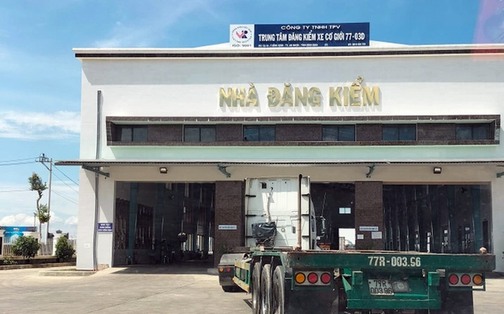 Trung tâm Đăng kiểm xe cơ giới đường bộ 77-03D tại thị xã An Nhơn, tỉnh Bình Định