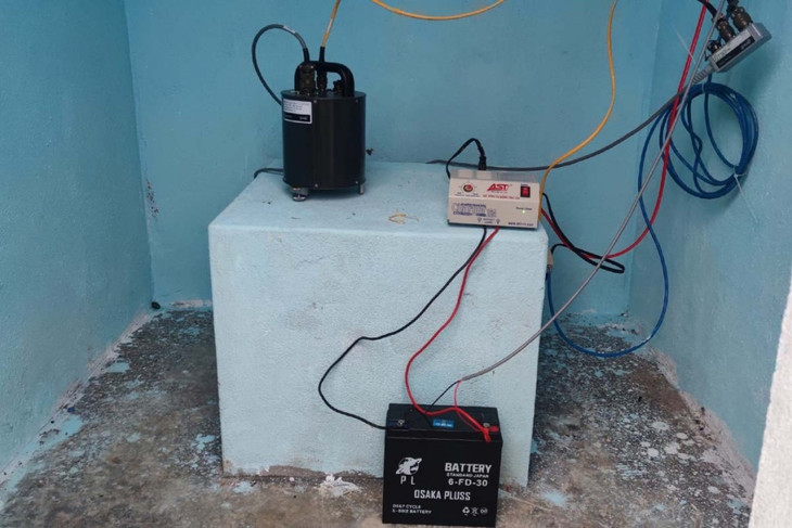 Trạm quan trắc theo dõi động đất được lắp đặt tại xã Đăk Tăng, huyện Kon Plông, tỉnh Kon Tum