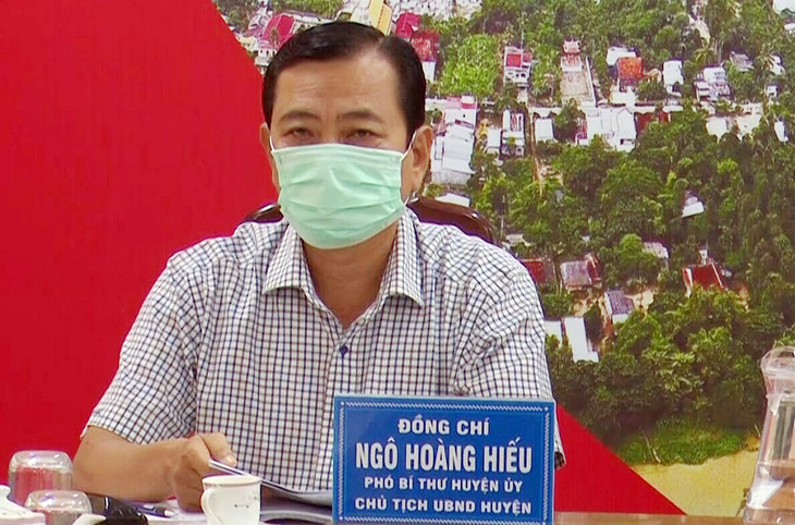 Ông Ngô Hoàng Hiếu, Phó Chánh Thanh tra tỉnh An Giang, nguyên Chủ tịch UBND huyện Chợ Mới, tỉnh An Giang