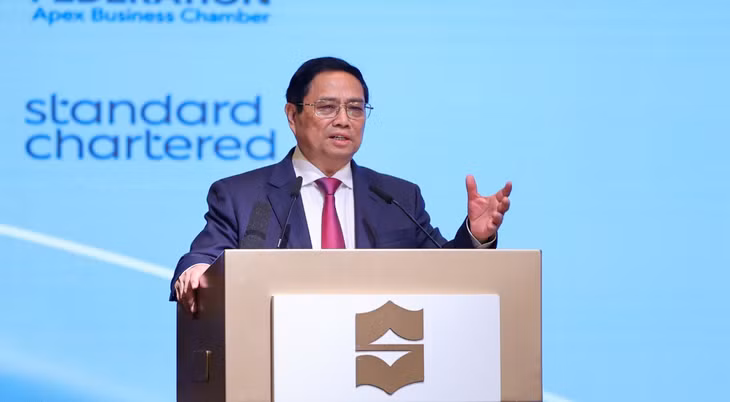 Thủ tướng phát biểu tại diễn đàn.