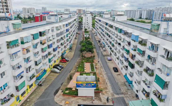 Khu nhà ở xã hội Lê Thành An Lạc, quận Bình Tân, TP.HCM