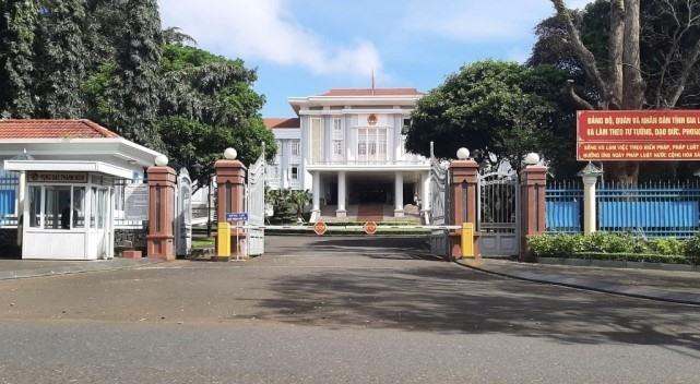 Trụ sở UBND tỉnh Gia Lai.