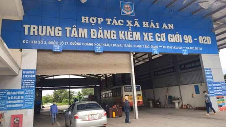 Trung tâm đăng kiểm 98-02D có sai phạm