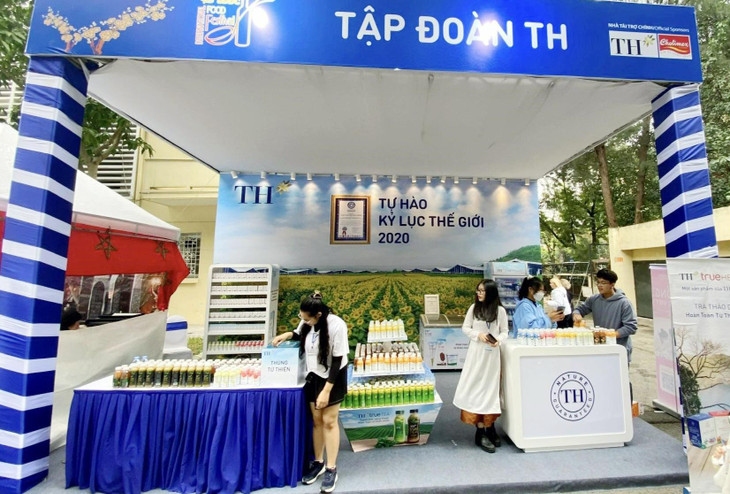 Gian hàng của Tập đoàn TH tại Liên hoan ẩm thực quốc tế 2022 Gian hàng của Tập đoàn TH tại Liên hoan ẩm thực quốc tế 2022
