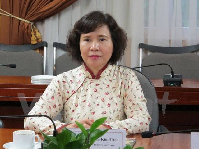 Nguyên Thứ trưởng Bộ Công Thương Hồ Thị Kim Thoa