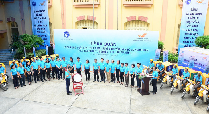 Lễ ra quân tại điểm cầu Trung ương