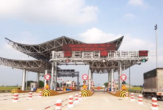 Trạm BOT cầu Thái Hà