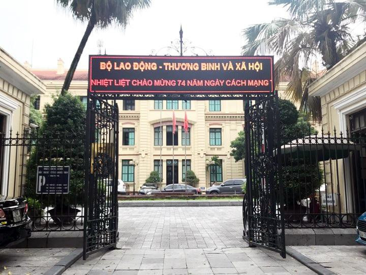 Bộ Lao động Thương binh và Xã hội cũng nằm trong nhóm đề xuất di dời