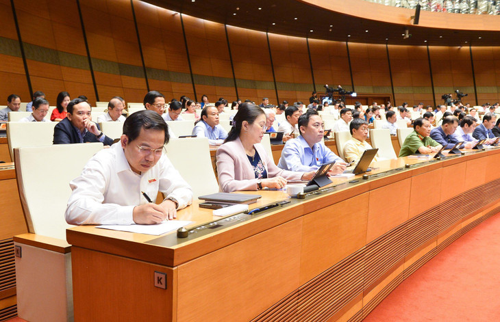 Tại phiên thảo luận đã có 22 đại biểu phát biểu và cơ bản nhất trí với sự cần thiết sửa đổi Luật Phòng, chống rửa tiền