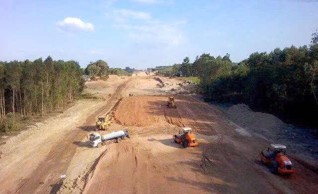 Dự án cao tốc Bắc - Nam giai đoạn 2 dự kiến khởi công vào tháng 12. Ảnh minh họa.