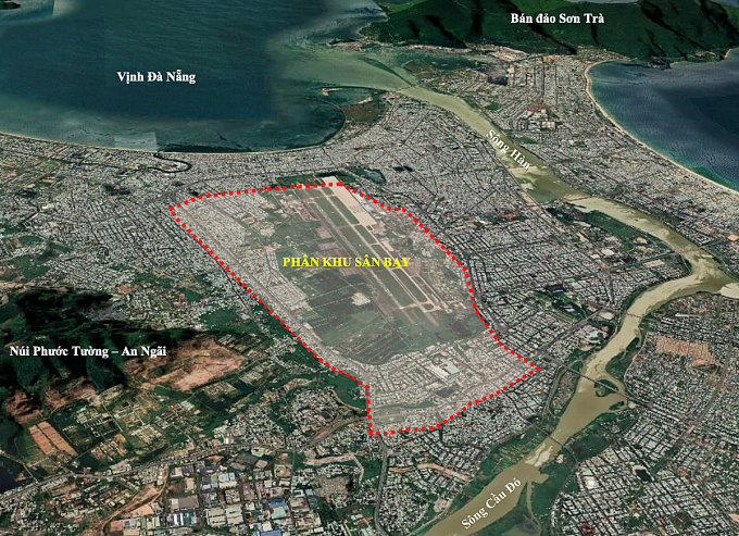 Phân khu sân bay được khoanh vùng nghiên cứu quy hoạch Phân khu sân bay được khoanh vùng nghiên cứu quy hoạch