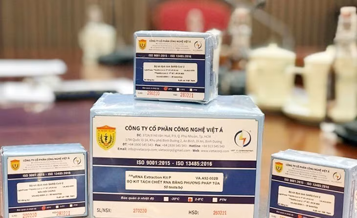 Bộ kit xét nghiệm Covid-19 của Công ty Việt Á