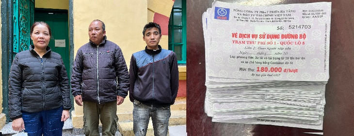 Các đối tượng và tang vật