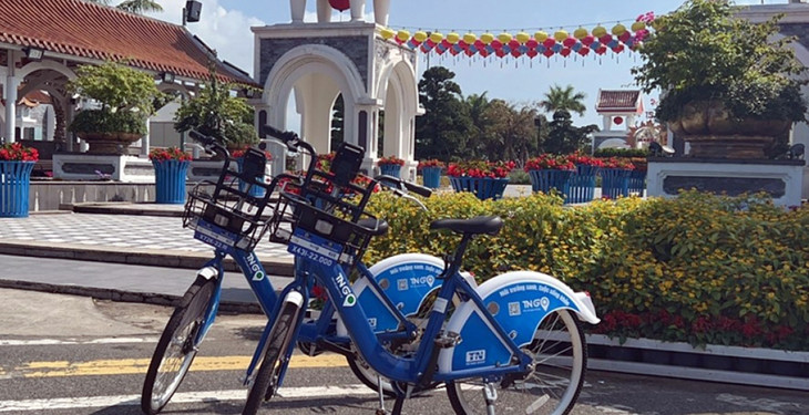 Thí điểm xe đạp cho thuê tại Đà Nẵng Thí điểm xe đạp cho thuê tại Đà Nẵng