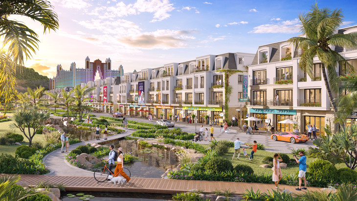 Hiện đại, tiện nghi, đa năng… nhà phố trung tâm bán đảo thu hút giới chuyên gia công nghệ