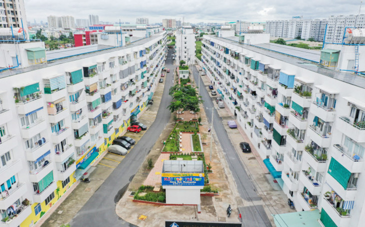 Khu nhà ở xã hội Lê Thành An Lạc, quận Bình Tân, TP.HCM