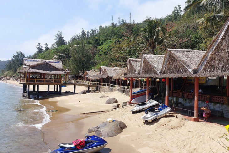 Một công trình xây dựng trái phép ở bán đảo Sơn Trà