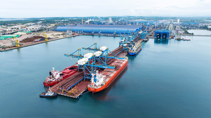 Quy hoạch cũng định hướng Vùng hình thành các trung tâm logistic gắn với cảng biển