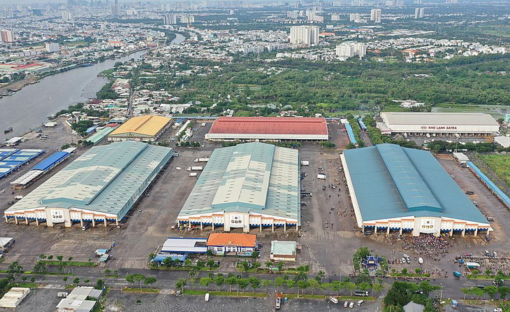 Điểm trung chuyển ở chợ Bình Điền mở cửa lại từ ngày 7/9 Điểm trung chuyển ở chợ Bình Điền mở cửa lại từ ngày 7/9