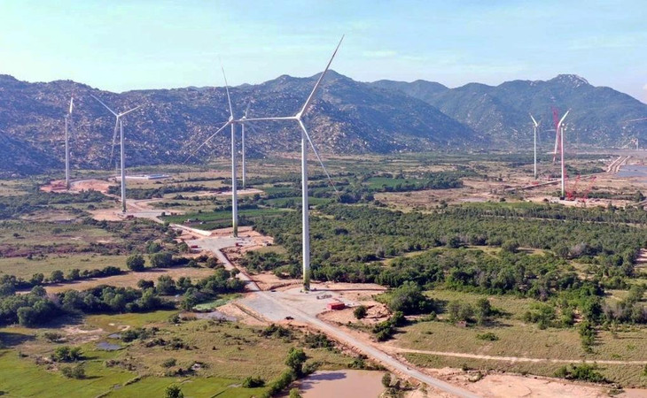 Dự án điện gió 7A được vận hành thương mại trong tháng 8/2021