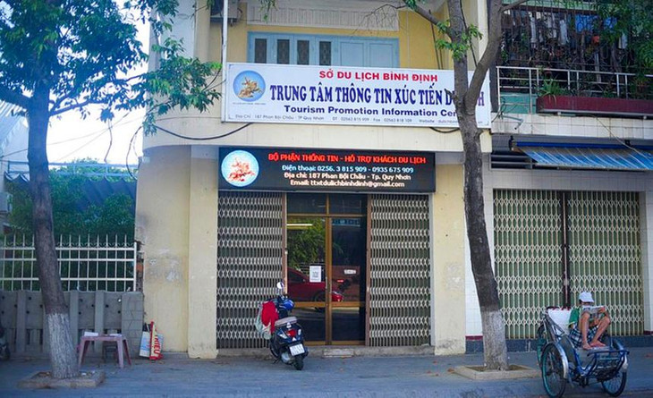 Trụ sở Trung tâm Thông tin - Xúc tiến du lịch Bình Định ở TP Quy Nhơn