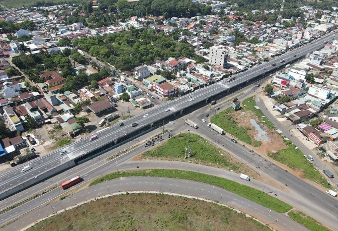 Toàn cảnh nút giao Dầu Giây