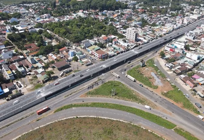 Toàn cảnh nút giao Dầu Giây